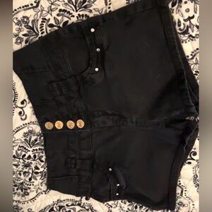 Y2K Stylish Black Women's Shorts
